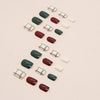 12 Sizes-24 Pcs Press On Nails W528