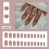 12 Sizes-24 PcsPress On Nails W1666