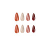 12 Sizes-24 Pcs Press On Nails JP2003