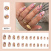 12 Sizes-24 Pcs Press On Nails W161