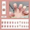 12 Sizes-24 Pcs Press On Nails Z436