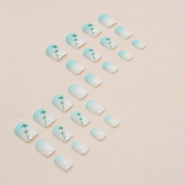 12 Sizes-24 Pcs Press On Nails W746