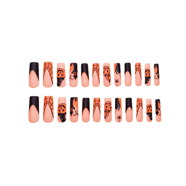12 Sizes-24 Pcs Press On Nails Y155