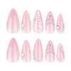 12 Sizes-24 Pcs Press On Nails JP3879