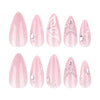 12 Sizes-24 Pcs Press On Nails JP3879