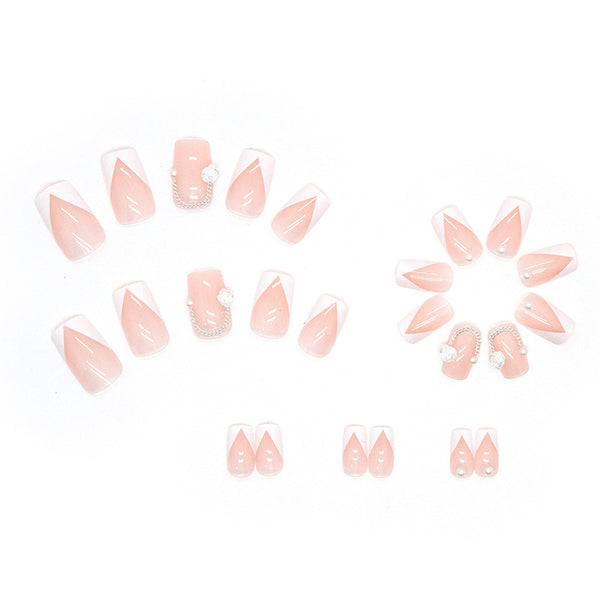 12 Sizes-24 Pcs Press On Nails Z476