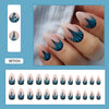 12 Sizes-24 Pcs Press On Nails W906