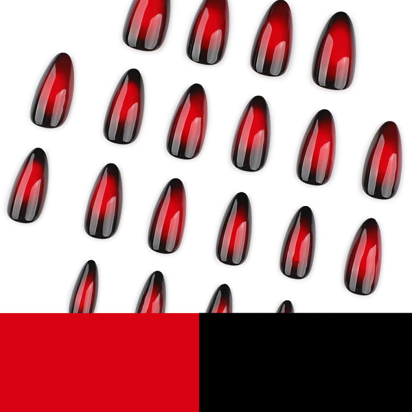 12 Sizes-24 Pcs Press On Nails JP4132