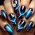 12 Sizes-24 Pcs Press On Nails Y1949