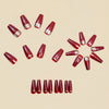 12 Sizes-24 Pcs Press On Nails Y1494