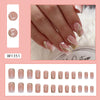12 Sizes-24 Pcs Press On Nails W1351