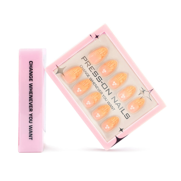15 Sizes-30 Pcs Press On Nails GD14