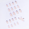 12 Sizes-24 Pcs Press On Nails JP1053