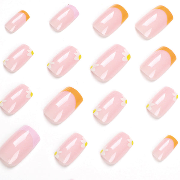 12 Sizes-24 Pcs Press On Nails JP1807