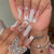 12 Sizes-24 Pcs Press On Nails JP2269