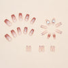 12 Sizes-24 Pcs Press On Nails Z555