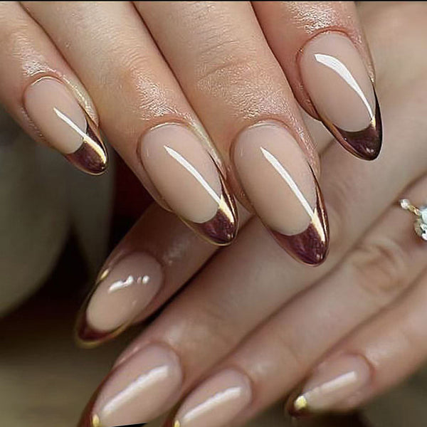 12 Sizes-24 Pcs Press On Nails W2161