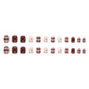 12 Sizes-24 Pcs Press On Nails R708