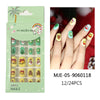 Mini Press On Nails For Kids 24 Pcs JIA-299