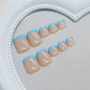 12 Sizes-24 Pcs Press On Nails F207