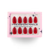 15 Sizes-30 Pcs Press On Nails GD38