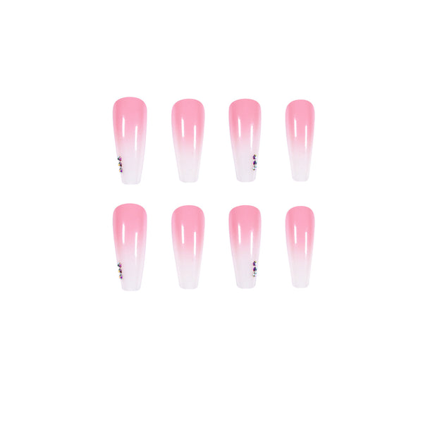 12 Sizes-24 Pcs Press On Nails JP1064