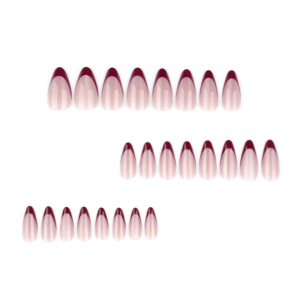 12 Sizes-24 Pcs Press On Nails JP3985