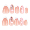 12 Sizes-24 Pcs Press On Nails JP3869