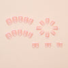12 Sizes-24 Pcs Press On Nails W1754