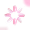 12 Sizes-24 Pcs Press On Nails C491