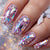 12 Sizes-24 Pcs Press On Nails Y1881