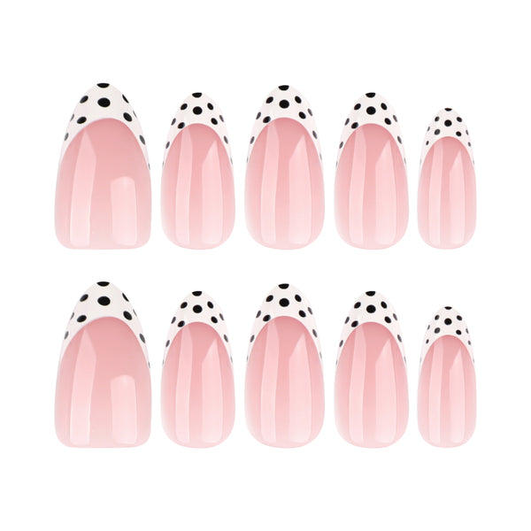 12 Sizes-24 Pcs Press On Nails JP4068