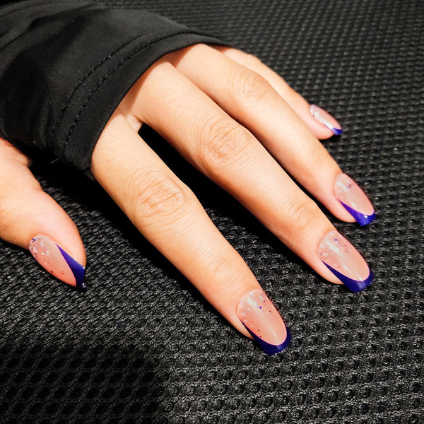 12 Sizes-24 Pcs Press On Nails W1047