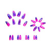 12 Sizes-24 Pcs Press On Nails Y407