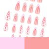 12 Sizes-24 Pcs Press On Nails JP4005