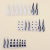 12 Sizes-24 Pcs Press On Nails JP3499