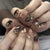12 Sizes-24 Pcs Press On Nails JP4085
