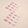 12 Sizes-24 Pcs Press On Nails W1182