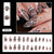12 Sizes-24 Pcs Press On Nails W406