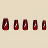 12 Sizes-24 Pcs Press On Nails Y221