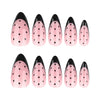 12 Sizes-24 Pcs Press On Nails JP4228