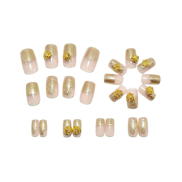 12 Sizes-24 Pcs Press On Nails Y1820