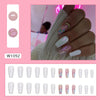 12 Sizes-24 Pcs Press On Nails W1092