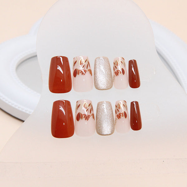 12 Sizes-24 Pcs Press On Nails MY022