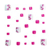 12 Sizes-24 Pcs Press On Nails Y1036