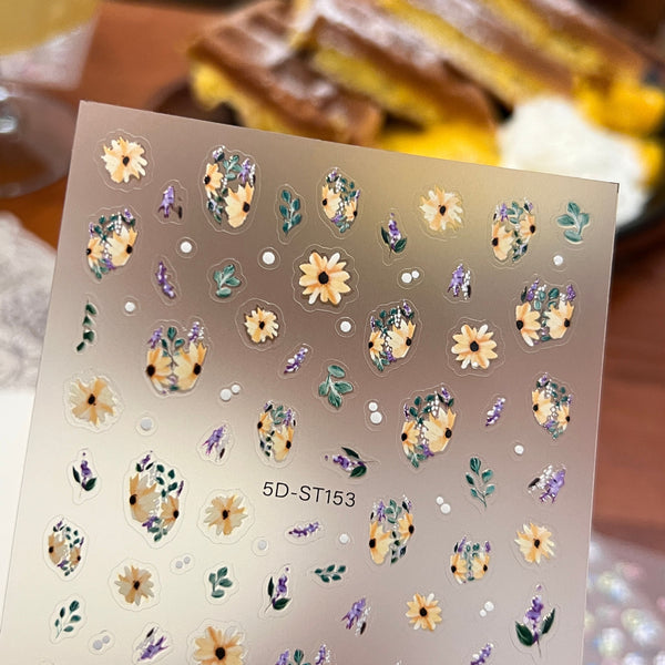 5D Nail Art Sticker 5DST153