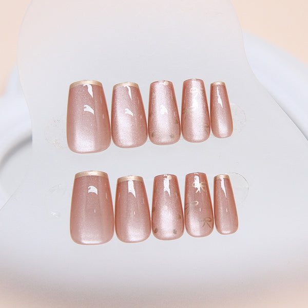 12 Sizes-24 Pcs Press On Nails MY046