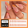 12 Sizes-24 Pcs Press On Nails Y162