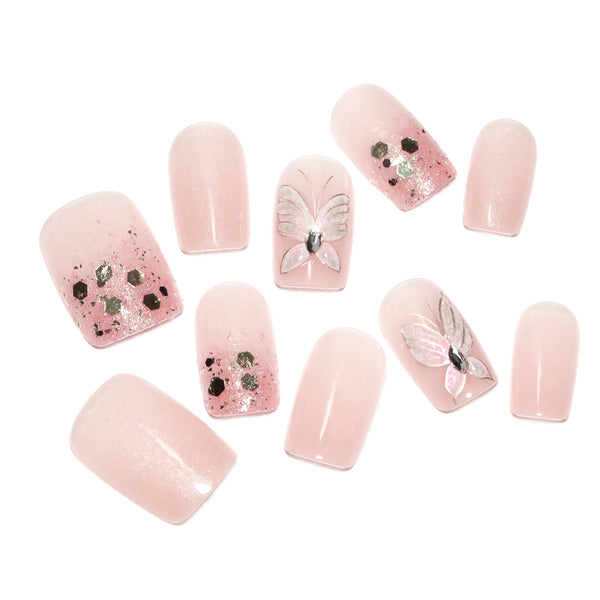 12 Sizes-24 Pcs Press On Nails nail-accessory