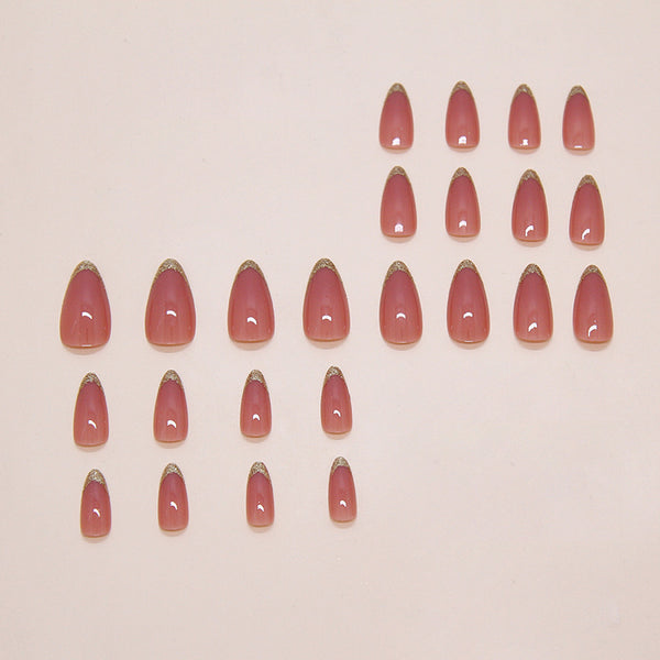 12 Sizes-24 Pcs Press On Nails W2203